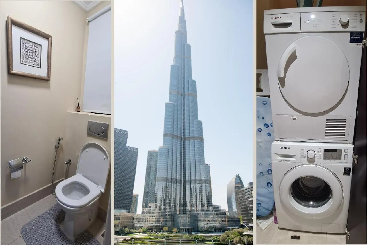 Palmbay 1Br Full Burj Khalifa & Fountain View Appartamento Dubai